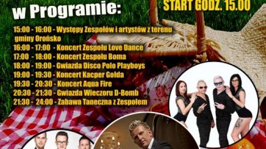 Już w środę Festyn Rodzinny w Orońsku!