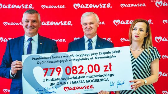 Już wkrótce powstanie nowe boisko przy szkole w Mogielnicy