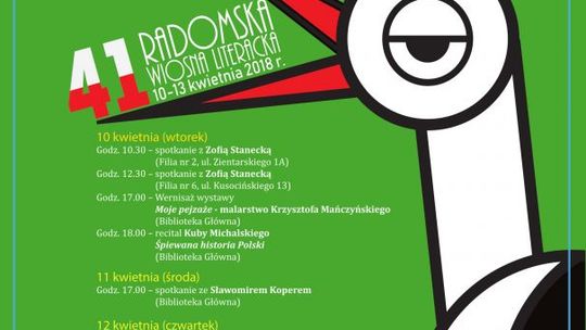 Już wkrótce wystartuje Wiosna Literacka