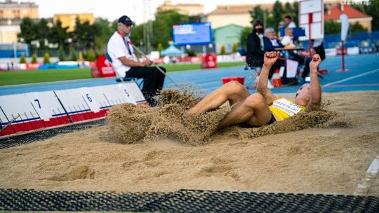 Kacper Jedynak brązowym medalistą krajowych mistrzostw w trójskoku