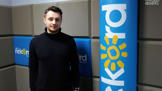 Kacper Tuszyński, szczypiornista Orląt Zwoleń o świetnym początku sezonu