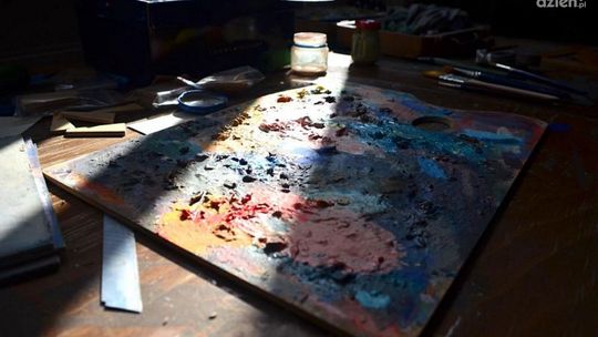 Kamienica Artystyczna - w  pracowni Łukasza Rudeckiego