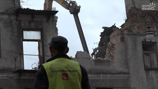 Kamienice przy Reja. Trwa rozbiórka