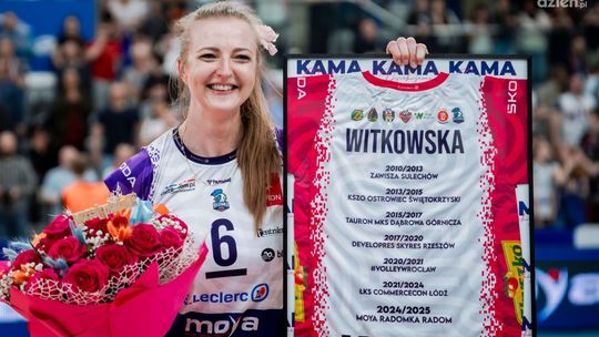 Kamila Witkowska zakończyła swoją siatkarską karierę. Ostatni rozdział zapisała w Moya Radomce Radom