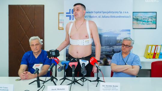 Kamizelka defibrylująca po raz pierwszy w Radomiu