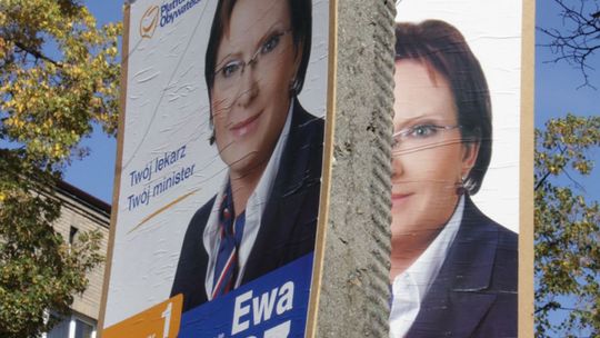 Kampania na słupie nie. Ale na wiacie owszem