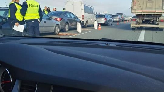 Karambol na S7. Zderzyło się dziesięć aut