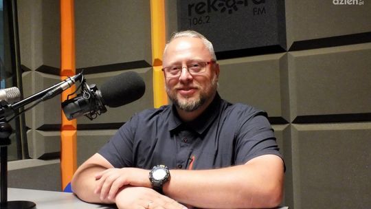 Karol Kucharczyk - rozmowa w studiu lokalnym Radia Rekord