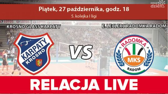 Karpaty Krosno - Radomka Radom (relacja LIVE)
