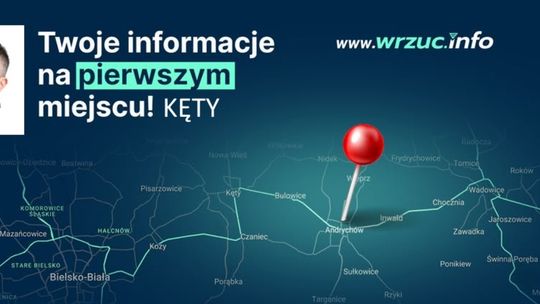 Kęty w centrum lokalnych informacji wrzuc.info