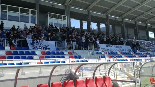 Kibice na treningu Radomiaka. Interweniowała policja Kibice na treningu Radomiaka. Interweniowała policja
