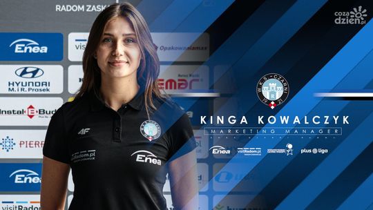 Kinga Kowalczyk marketing managerem Enei Czarnych Radom