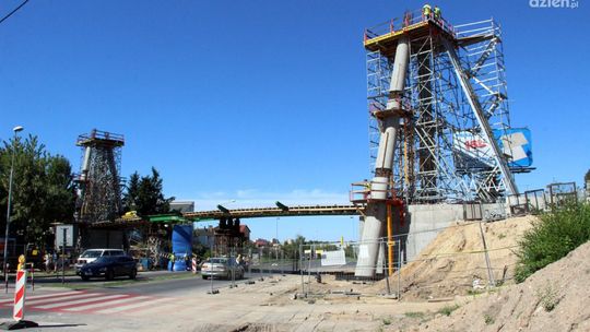 Kładka na Szarych Szeregów. Istotne etapy budowy