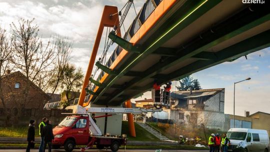 Kładka na Szarych Szeregów otwarta!