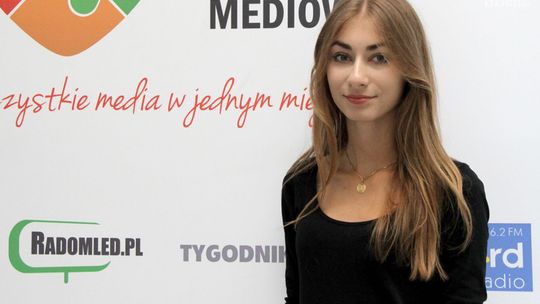 Klaudia Kowalik - rozmowa w studiu lokalnym Radia Rekord