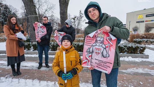 "Kocham Polskę" - akcja Młodzieży Wszechpolskiej