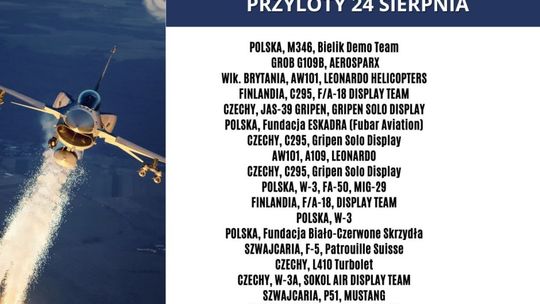 Kolejne przyloty na Air Show 