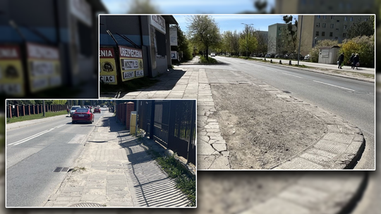 Kolejne remonty chodników na ul. Wyścigowej