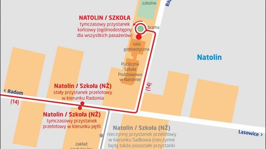 Kolejne sceny "Klechy". Skrócona linia nr 14