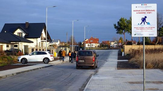 Kolejny odcinek ul. Źródłowej z nową nawierzchnią