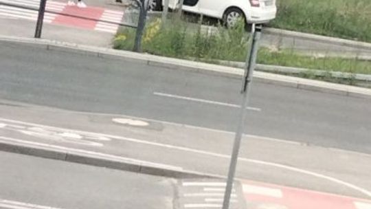 Kolizja na ul. Wojska Polskiego