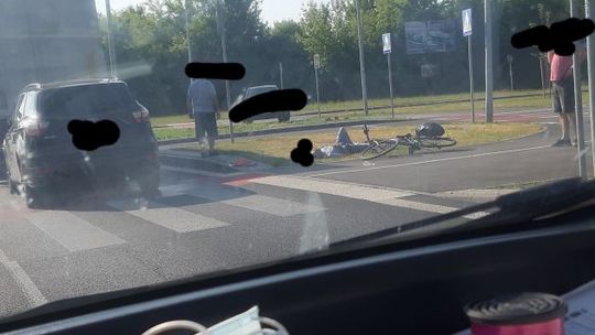 Kolizja przy ul. Zwolińskiego