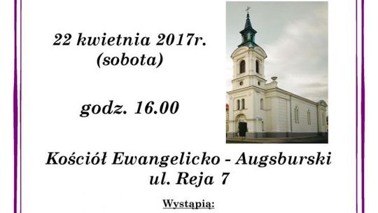 Koncert Wiosenny w Kościele Ewangelicko - Augsburskim