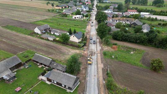 Kończy się remont drogi powiatowej w gminie Kowala