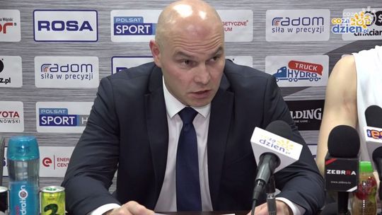 Konferencja prasowa po meczu ROSA Radom - Siarka Tarnobrzeg