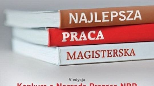 Konkurs na najlepsza pracę magisterską