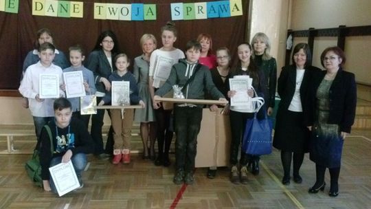 Konkurs „Twoje dane – Twoja sprawa” w PSP 15