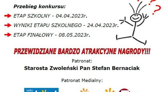 Konkurs zagadek logiczno-matematycznych w Zwoleniu. Trwa etap zgłoszeń