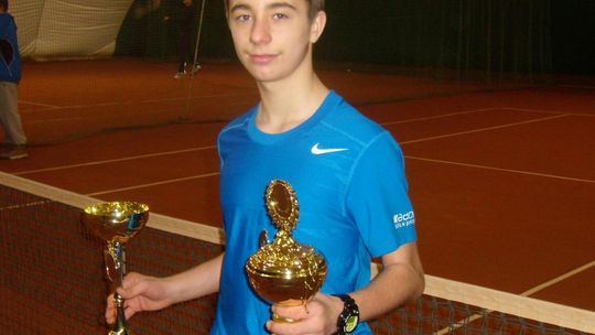 Konrad Fryze najlepszy w grze podwójnej w Radomiu