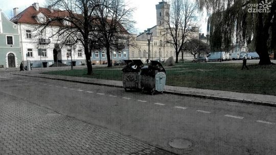 Kontenery ustawione bezprawnie? Jest postępowanie