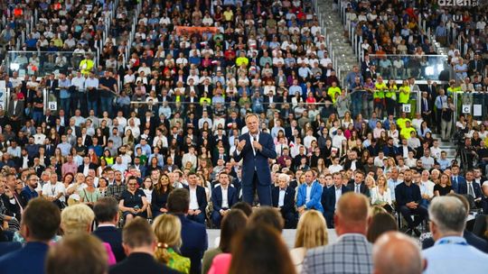 Konwencja PO w Radomiu. Tusk: - Jesteśmy gotowi na zmiany! Konwencja PO w Radomiu. Tusk: - Jesteśmy gotowi na zmiany!