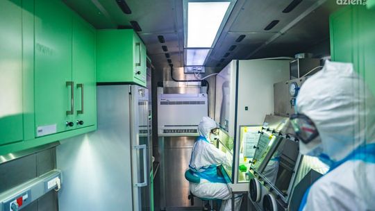 Koronawirus. Nawet dwieście wymazów dziennie