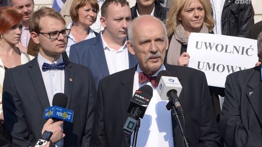 Korwin-Mikke odwiedza Radom, a Łagowski pozywa prezydenta