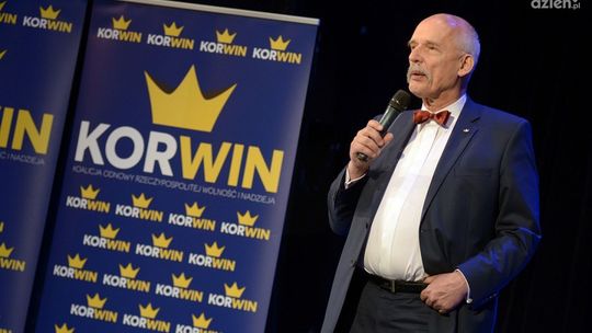 Korwin-Mikke odwiedził Radom