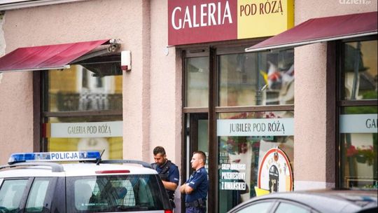 Kradzież w Galerii pod Różą