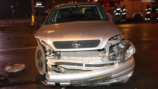 Kraksa na ul. Wernera (ZDJĘCIA)