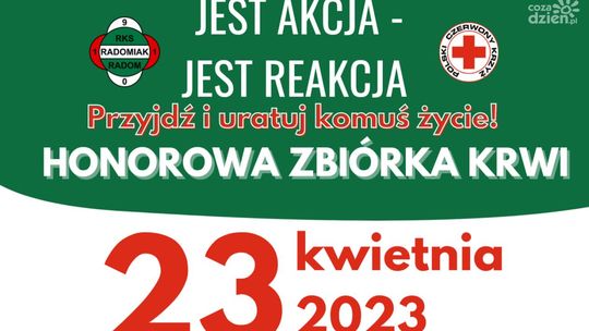 Krewki Radomiaczek organizuje zbiórkę krwi