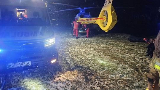 Krwawa awantura. Mężczyzna dźgnięty nożem