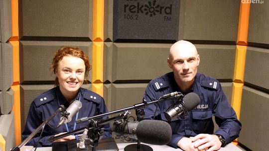 Krzysztof Bielecki i Emilia Kosma - rozmowa w studiu lokalnym Radia Rekord