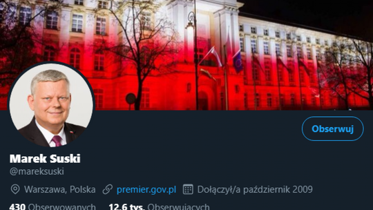 Kto molestuje Marka Suskiego? Roznegliżowane zdjęcia na Twitterze posła