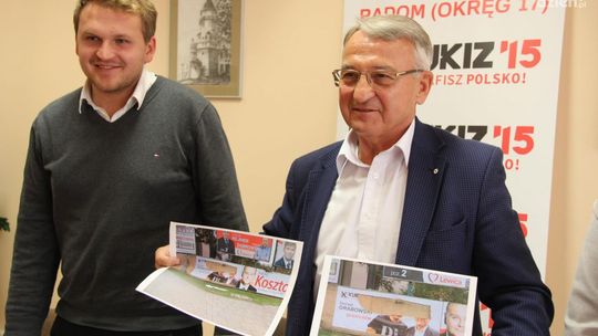 Kukiz 15 o gospodarce i zniszczonych banerach