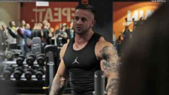 Kulturysta Tomasz Słodkiewicz w Radomiu