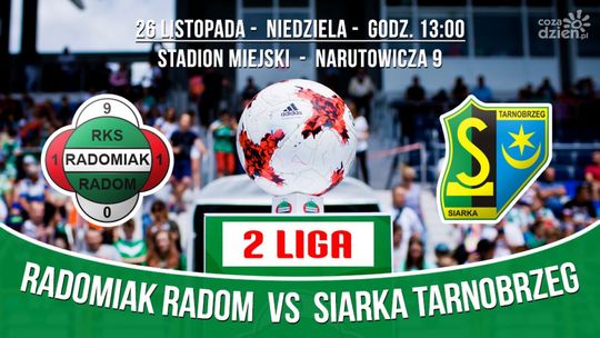Kup bilet na ostatni tegoroczny mecz Radomiaka! Kup bilet na ostatni tegoroczny mecz Radomiaka!