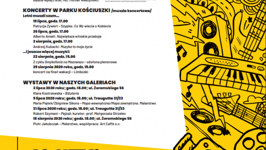 Lato 2020 z "Łaźnią". Kino plenerowe, koncerty, wystawy