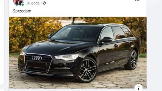 Leandro Rossi, piłkarz Radomiaka sprzedaje swoje Audi