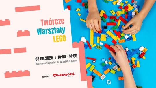 LEGO wraca do Kamienicy Deskurów! Twórcze warsztaty już 8 czerwca w Radomiu